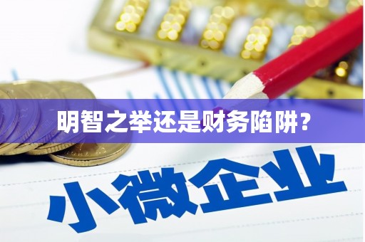 通渭明智之举还是财务陷阱？