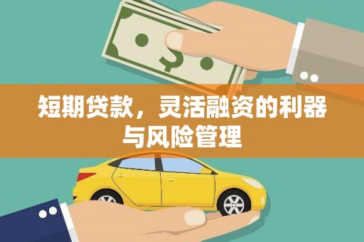 通渭短期贷款，灵活融资的利器与风险管理