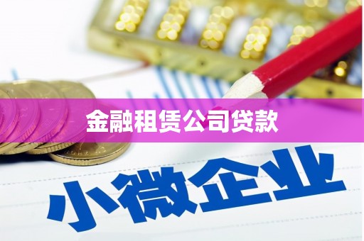 通渭金融租赁公司贷款