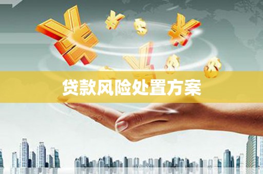 通渭贷款风险处置方案