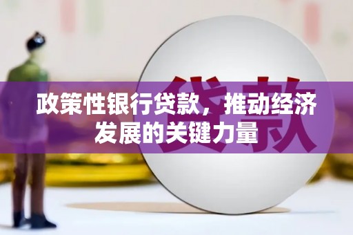 通渭政策性银行贷款，推动经济发展的关键力量