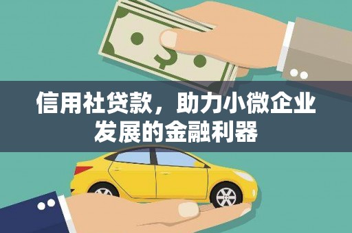 通渭信用社贷款，助力小微企业发展的金融利器